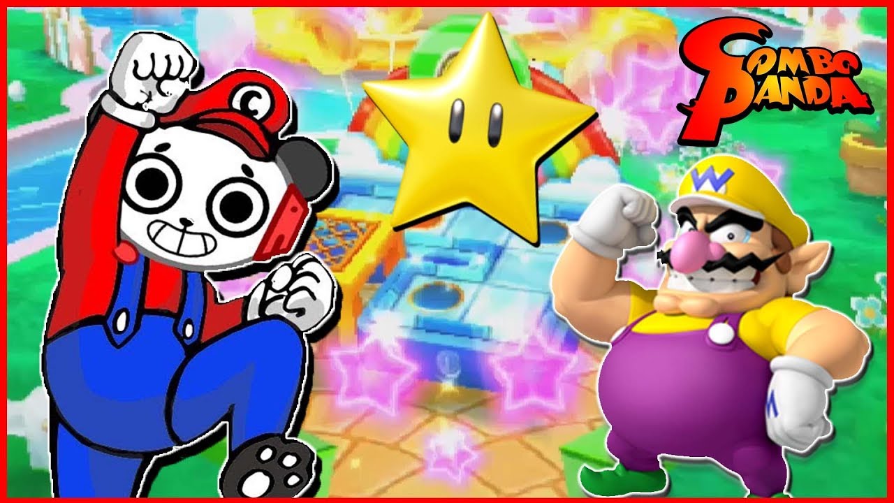 Mario Party Star Rush MINIGAMES Let's Play with Combo Panda
