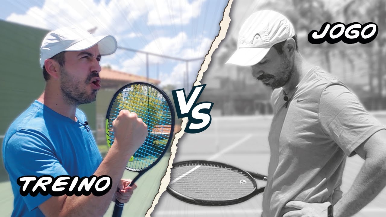 Por que eu TREINO BEM e JOGO MAL?  |   Falasca Tennis