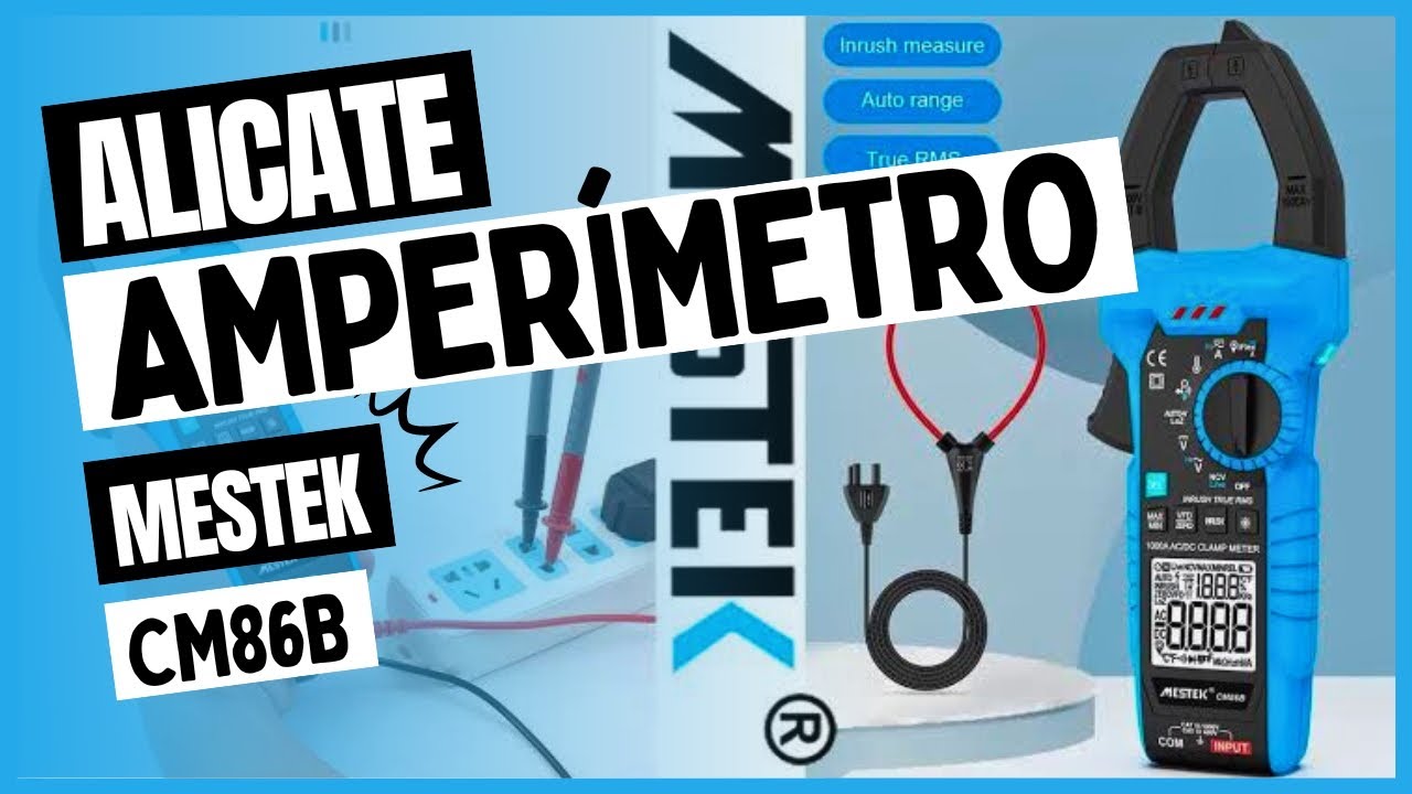 MESTECK CM86B - O amperímetro mais completo e robusto que já testei!