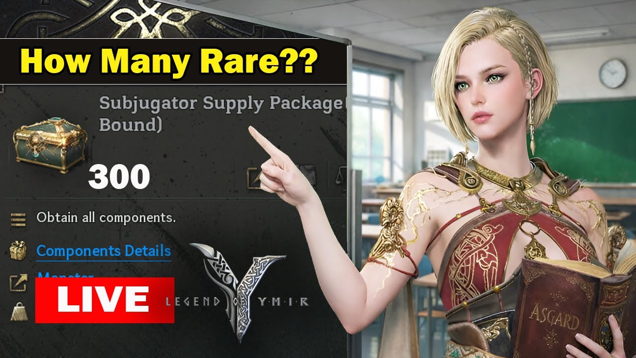 🔥 LIVE - Legend of Ymir🔥Gacha Box SubjugatorCari Rare Equipment!