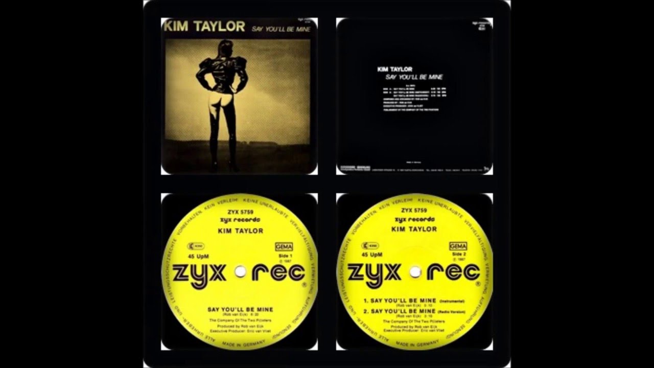KIM TAYLOR - SAY YOU`ll BE MINE (VOCAL, INSTRUMENTAL, RADIO 1987)