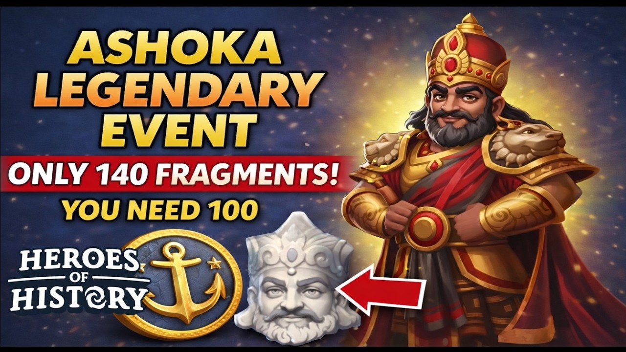 Ashoka Legendary Event EXPLAINED! Only 140 Fragments Available…