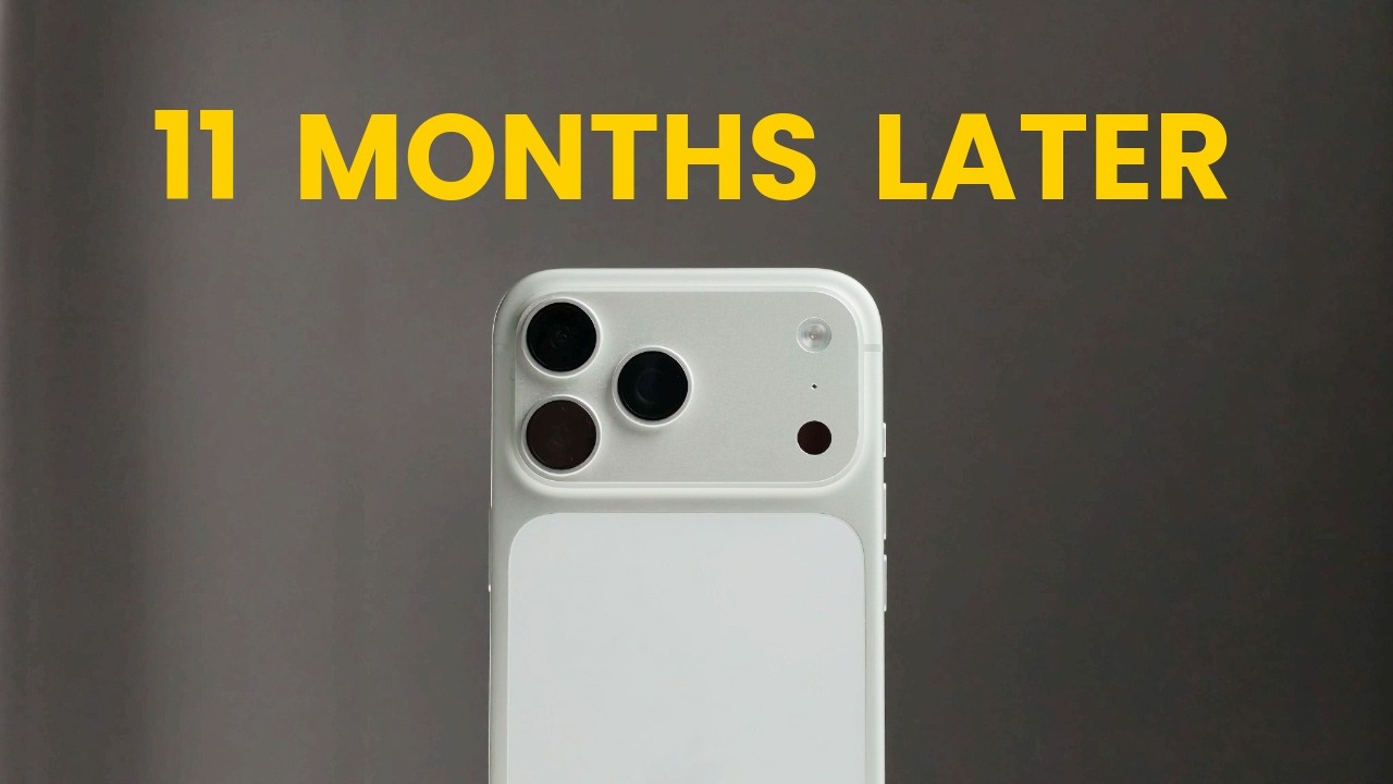 Обзор iPhone 17 Pro Max спустя год &mdash; но я ценю ваше время