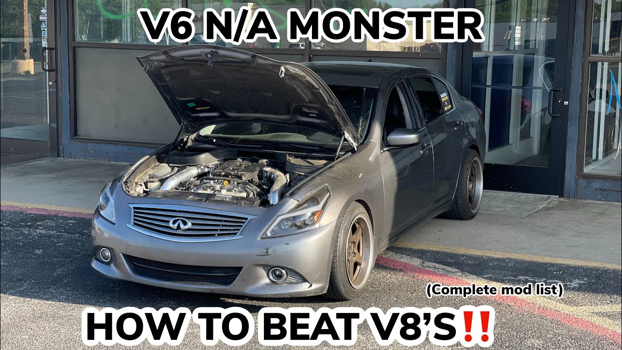 HOW I MADE 350WHP+ ON MY G37 SEDAN (COMPLETE WALK-AROUND)FULL MOD LIST‼️