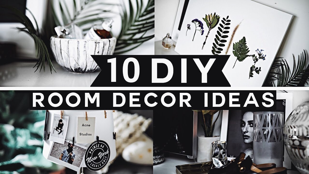 10 DIY Room Decor Ideas for 2019 (Tumblr Inspired) 💡 ✂️ 🔨 Minimal & Affordable!