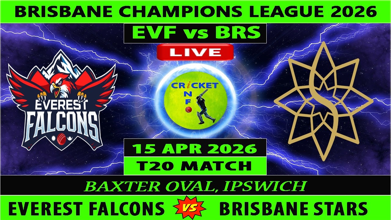 Everest Falcons vs Brisbane Stars | EF vs BS | T20 Match of Brisbane Champions League 2026 | BS v EF