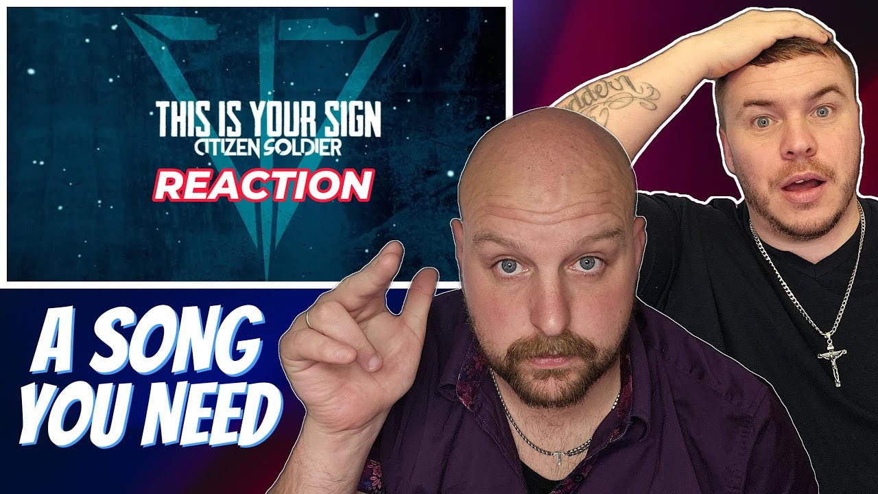 Citizen Soldier - This Is Your Sign Reaction 🚨 | Every Struggling Man Needs This