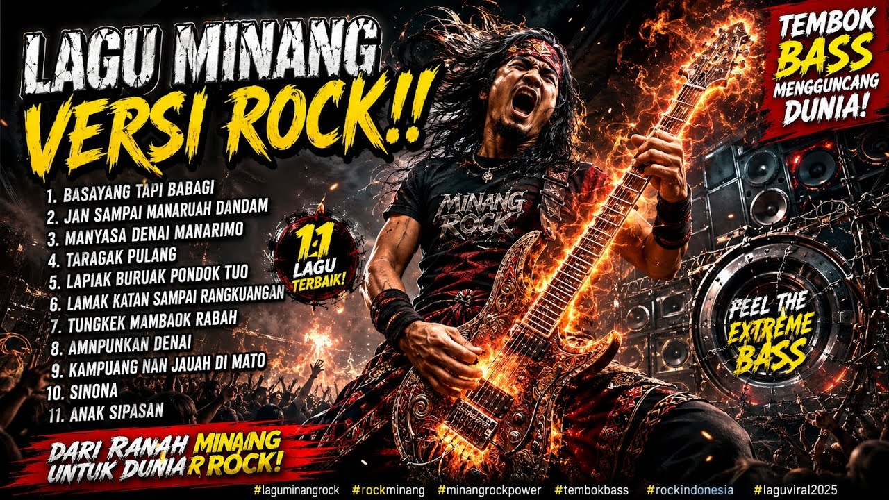 LAGU MINANG VERSI ROCK!