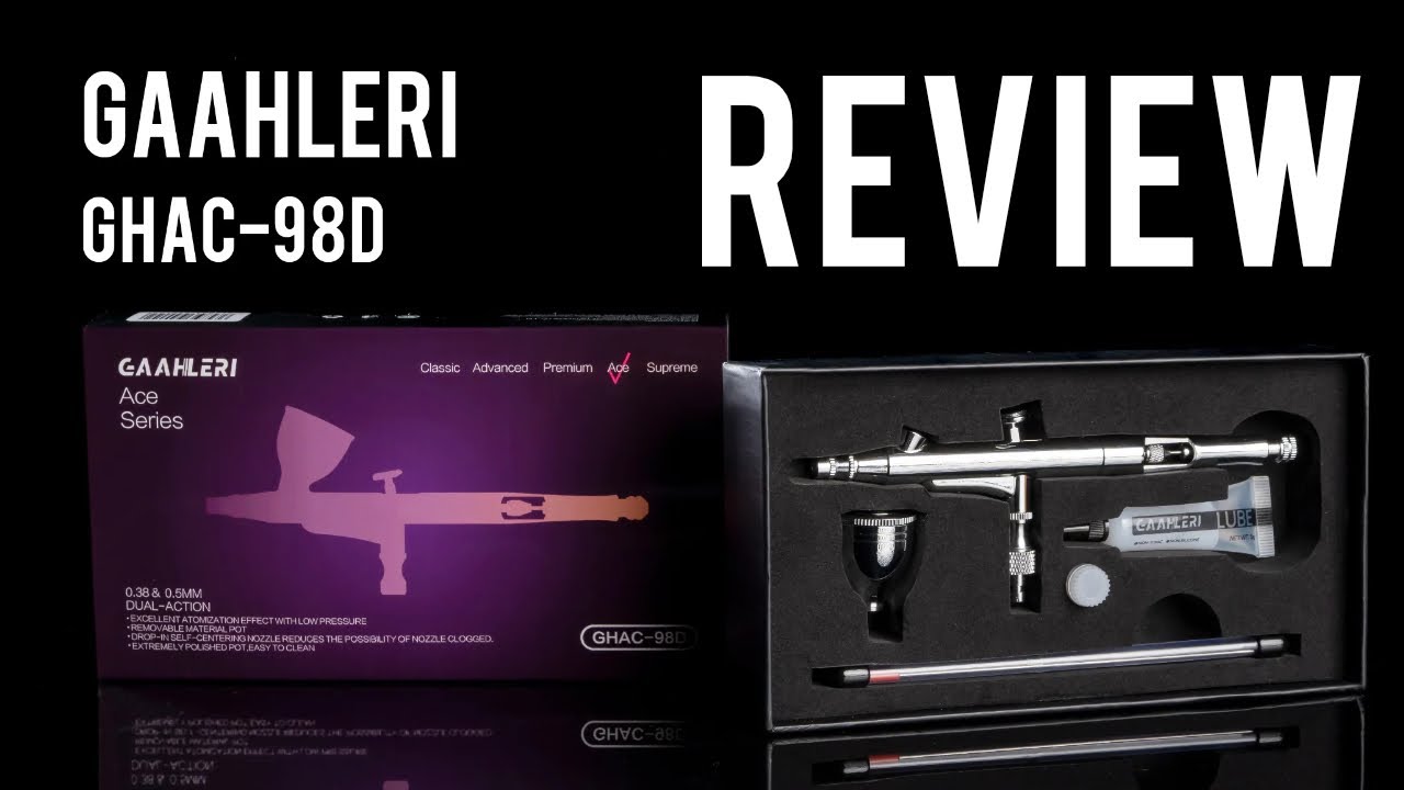 Best Beginner Airbrush for Scale Modeling? | Gaahleri GHAC-98D Review