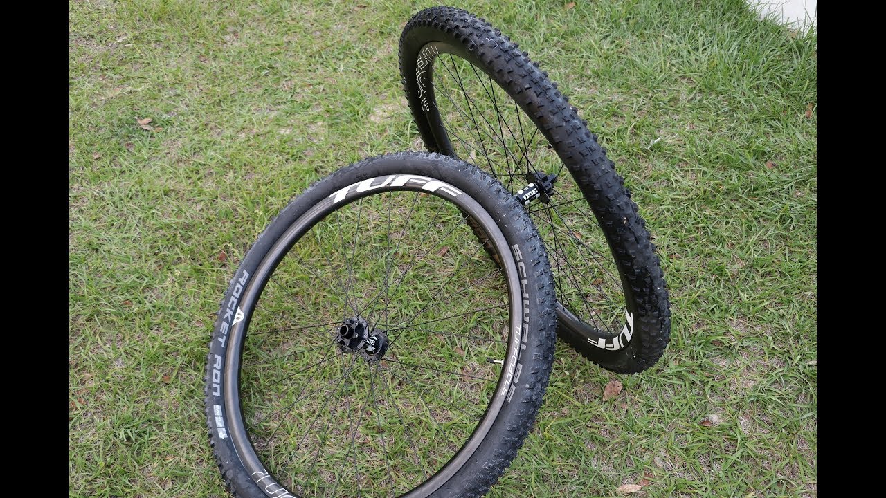Tuff Carbon XC Wheels - Mounting Tubeless Tires
