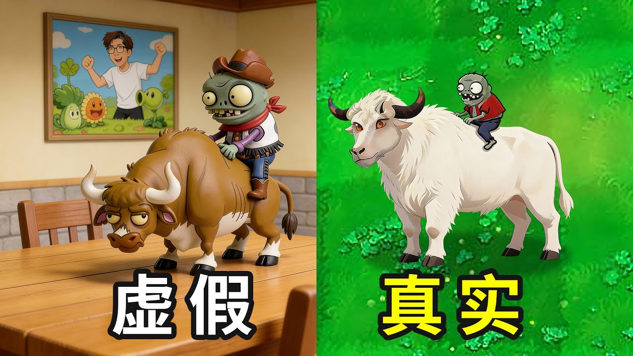 這騎牛小鬼殭屍也太真實了！