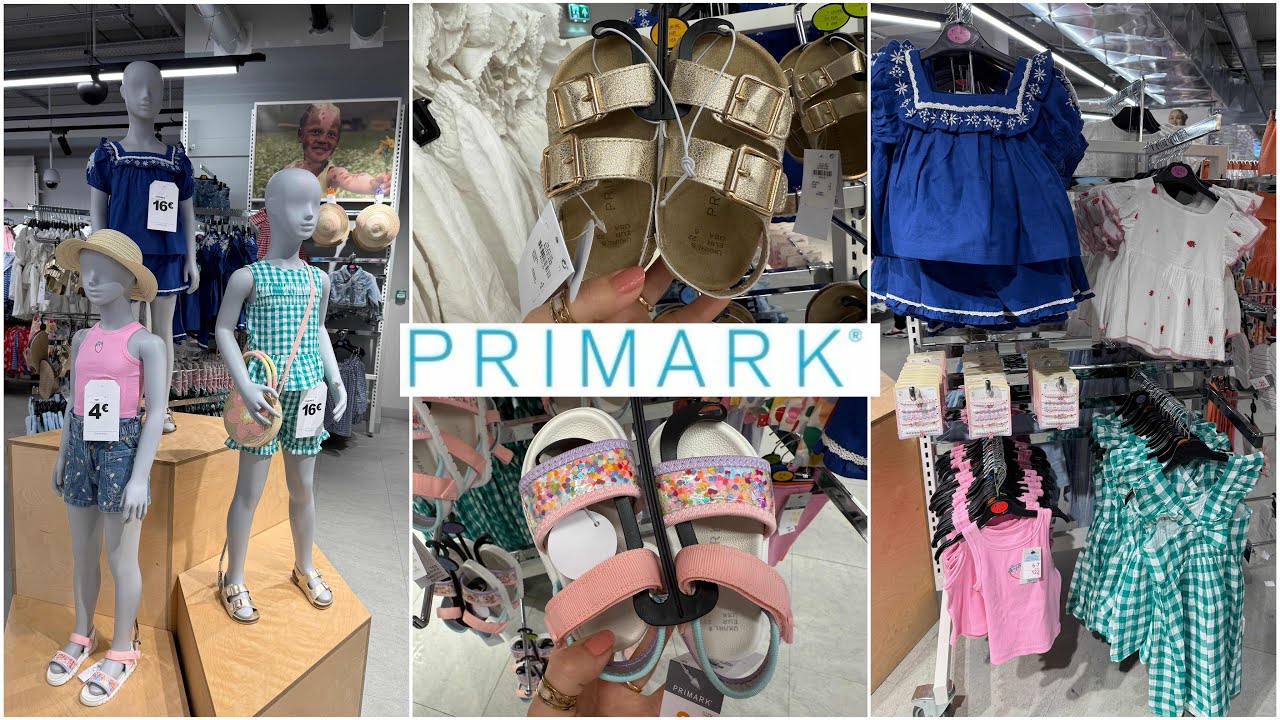 Primark kids girl clothes 1-8 years new collection / April 2025