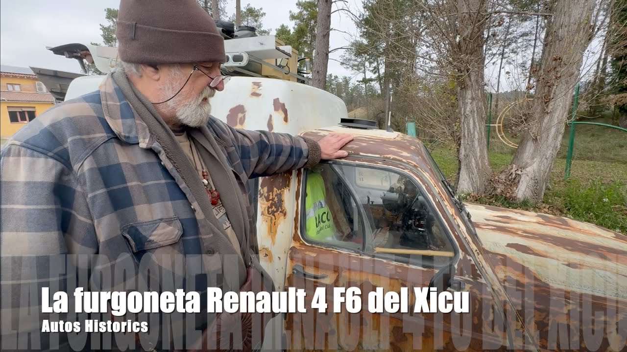 La furgoneta Renault 4 F6 Clásica del Xicu una historia auténtica
