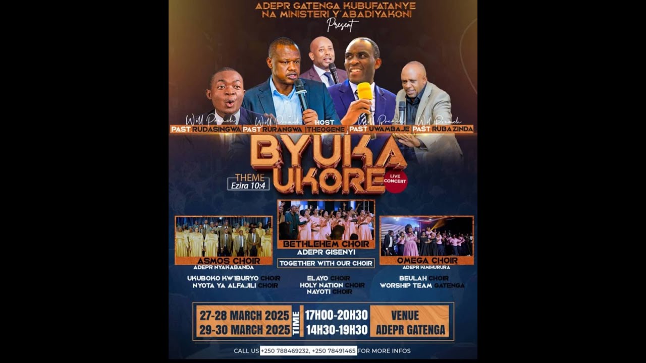 BANA NA BETHLEHEM CHOIR // ADEPR  Gatenga || 29-30/03/2025 /2Day concert
