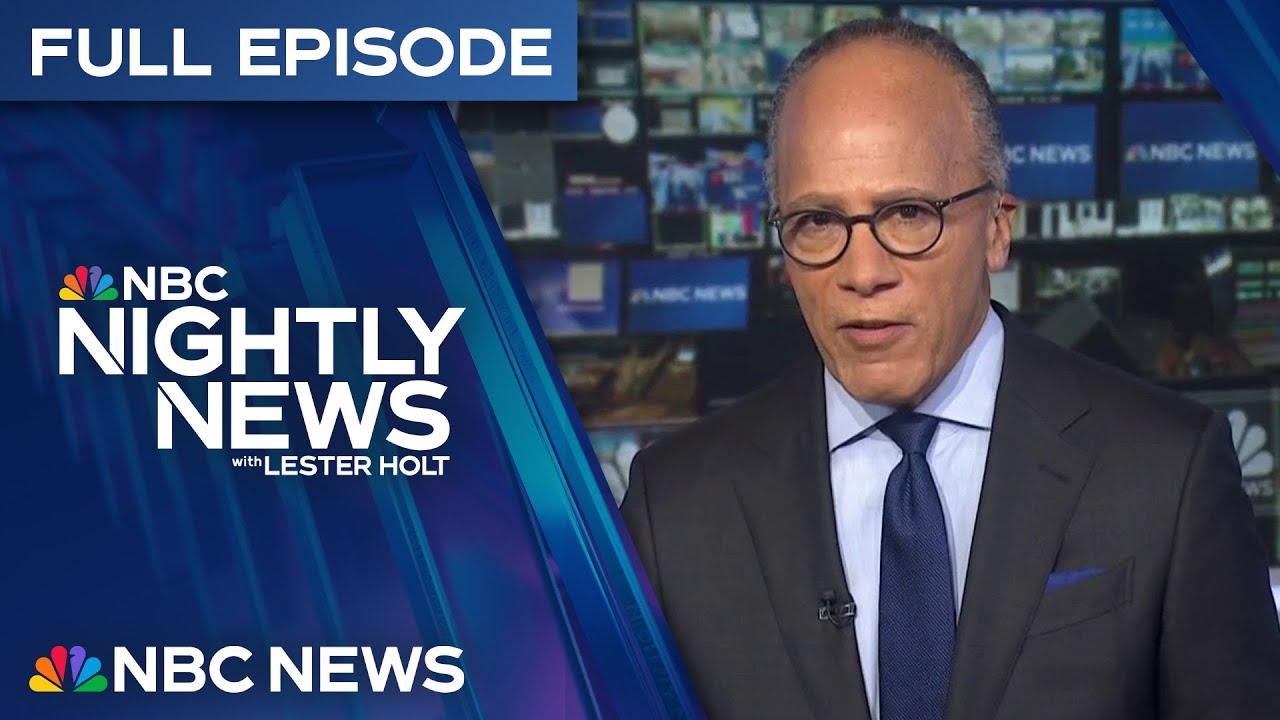 NBC Nightly News Full Episode - Jan. 23