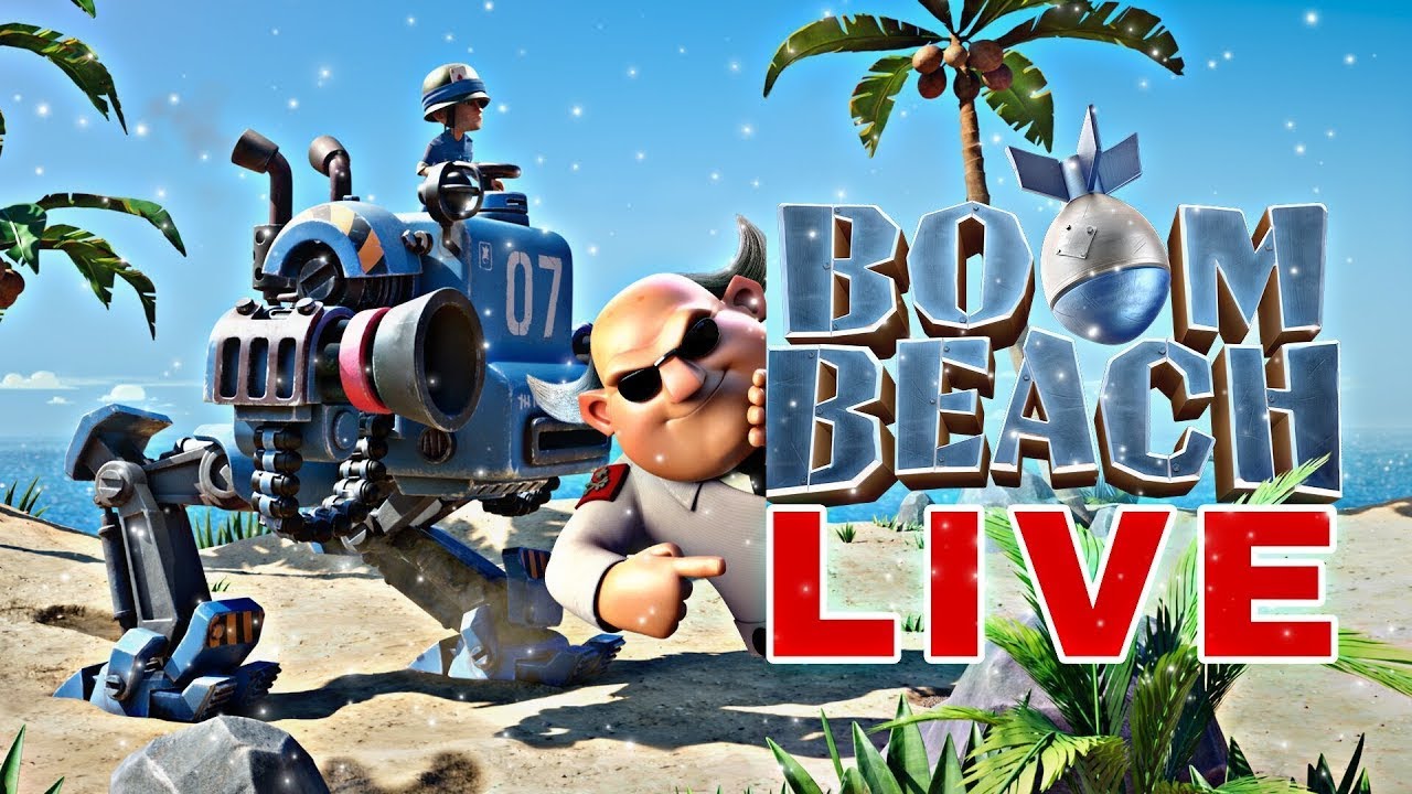 LIVE BOOM BEACH : Mega Crabe Glacé : Start étape 30 jusqu'à ? Fr/Gb