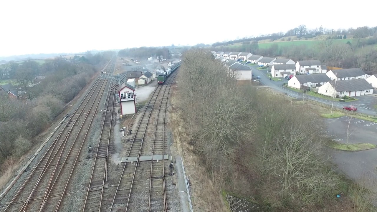 Steam Train, scheduled service 2017 going to Appleby Station