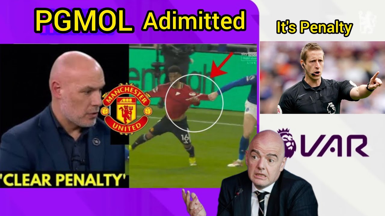 ABSOLUTE VAR SCANDAL! MANCHESTER UNITED ROBBED OF CLEAR PENALTY IN EVERTON NIGHTMARE