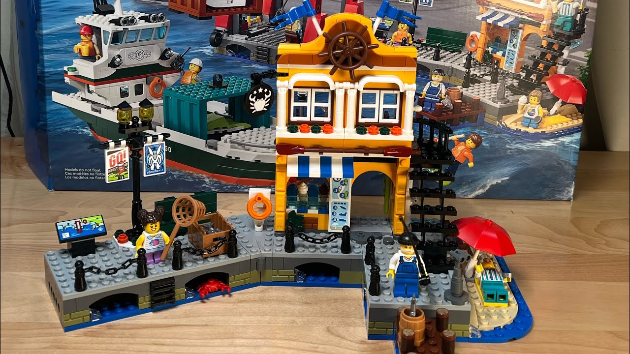 Lego City Harbor (60422) | Build & Chill [Simulcast]