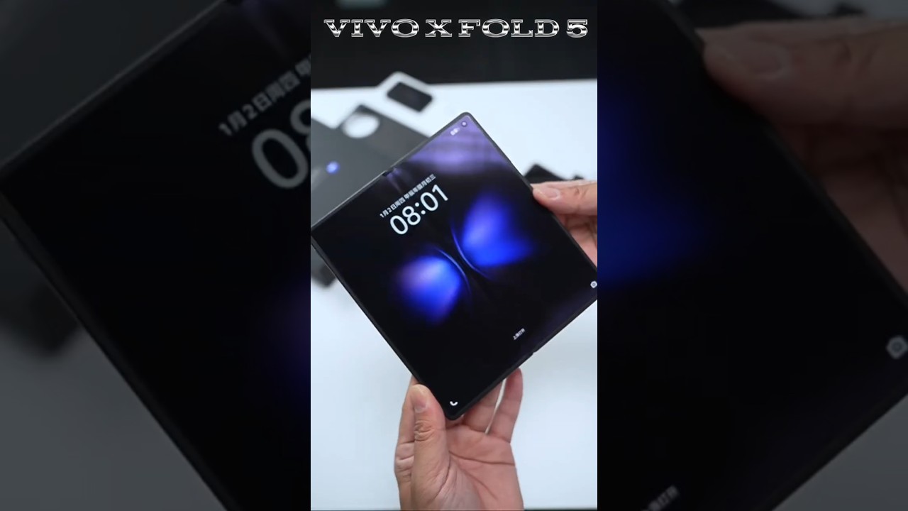 Vivo X Fold 5 Unboxing