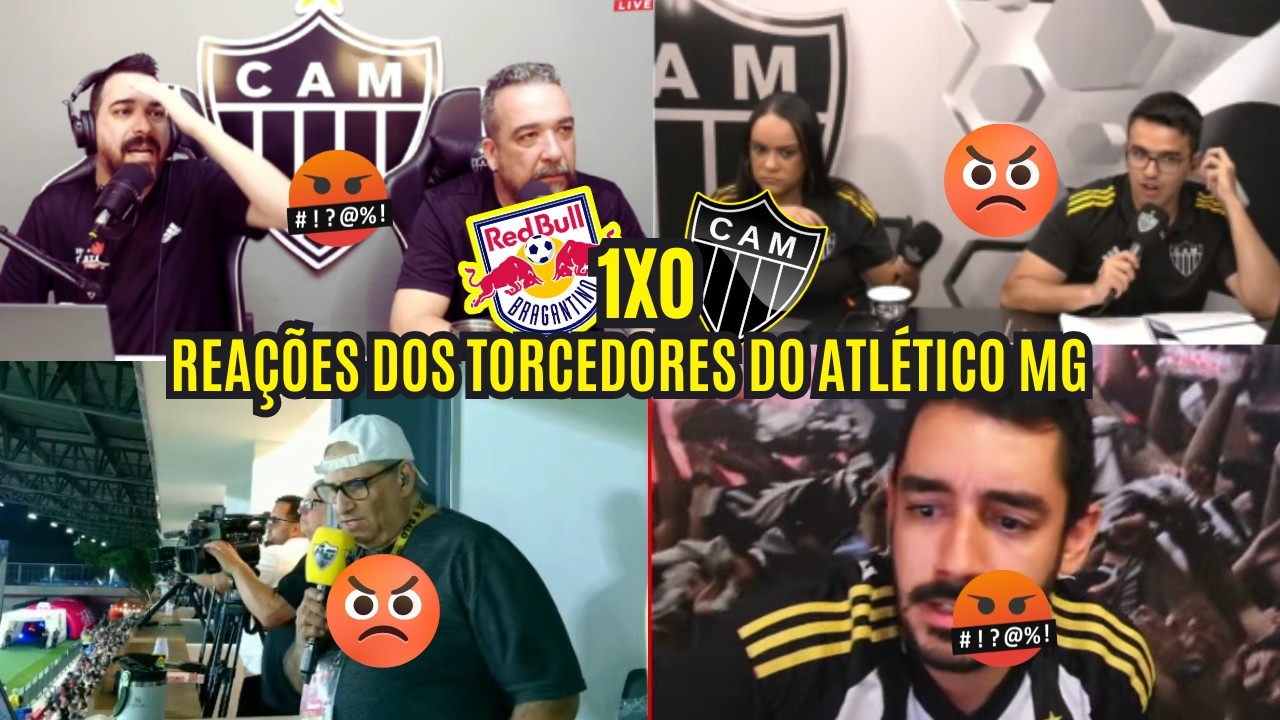 REAÇÕES DOS TORCEDORES DO GALO REVOLTADOS COM DERROTA 1 A 0 PRO RED BULL BRAGANTINO - BRASILEIRÃO