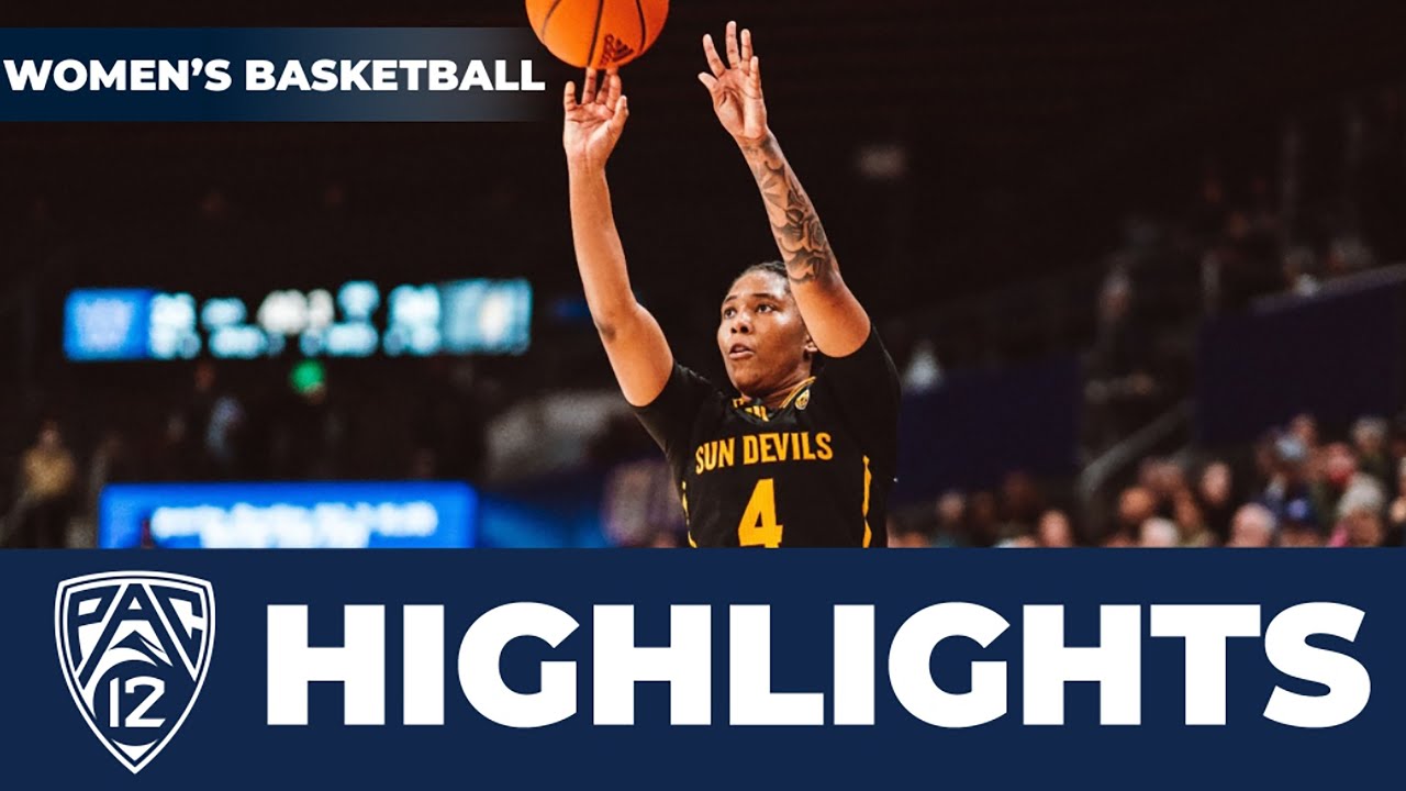 Arizona State vs. Washington Women's Basketball Highlights | 2023-24 Season