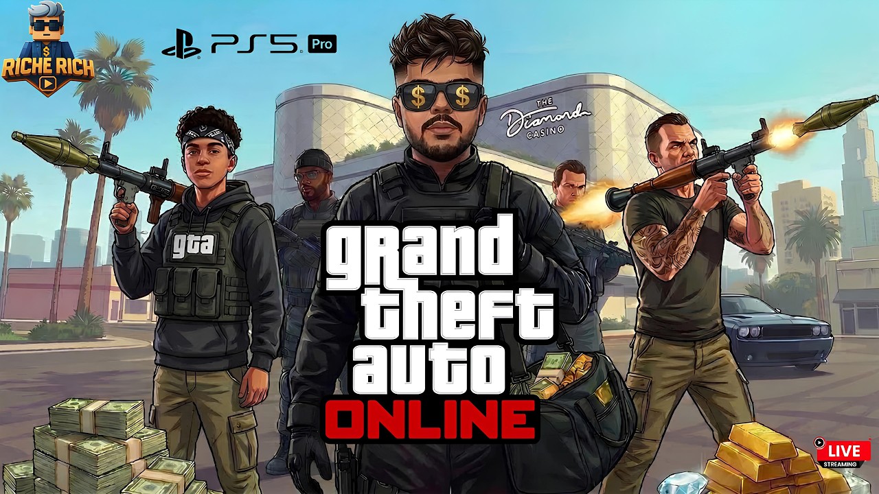🔴 GTA ONLINE DIAMOND/CAYO PERIO HEIST [PS5 PRO] Gameplay