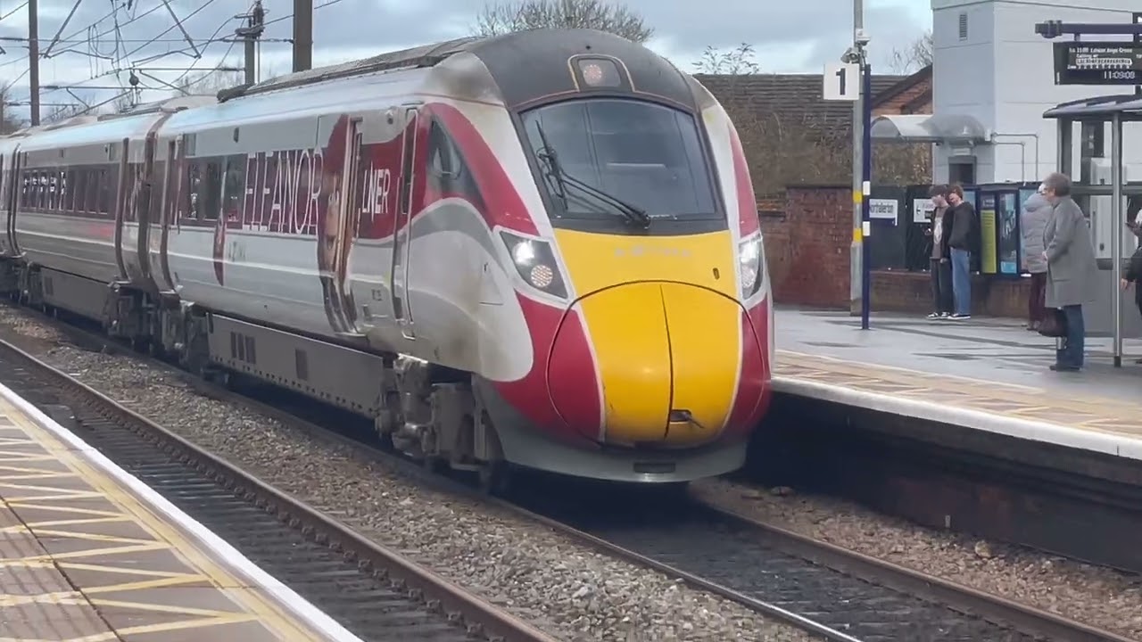 Trains at Northallerton 16.02.26 #railwaystation #yorkshire #lner #transpennineexpress 