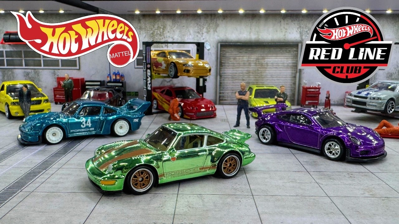 Unboxing Hot Wheels RLC Porsche 964 Magnus Walker!