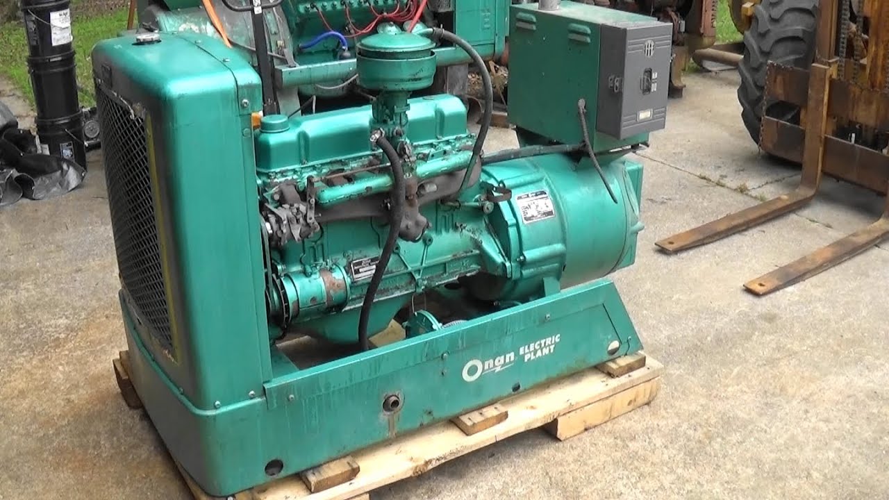 A REAL SURVIVOR 1964 ONAN 30 EC