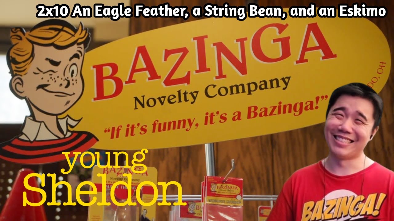 Реакция на 10-ю серию 2-го сезона сериала «Молодой Шелдон» | Орлиное перо, стручковая фасоль и эс...