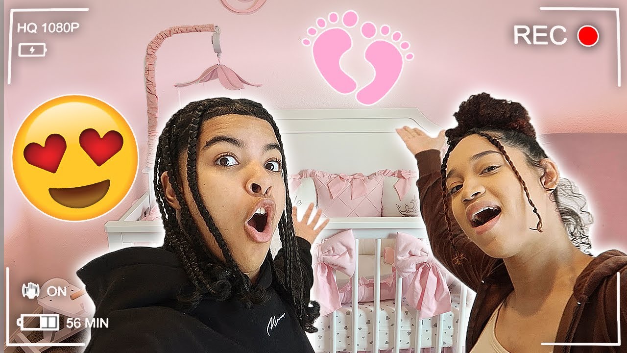 OUR BABY'S OFFICIAL NURSERY ROOM REVEAL/TOUR!! 💕