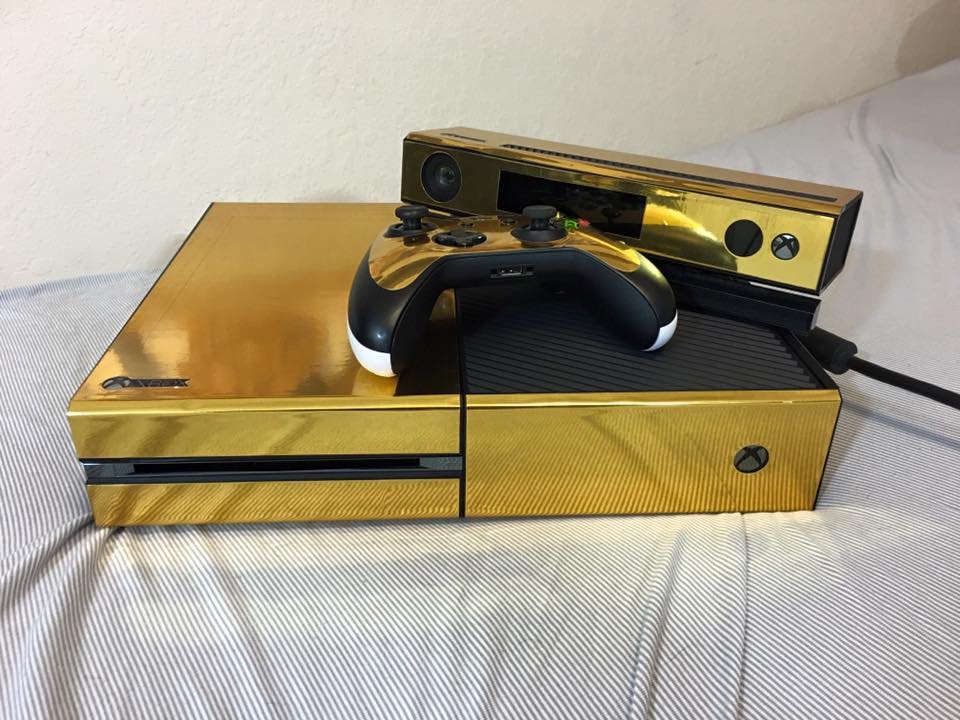ЗОЛОТОЙ XBOX ONE ОТ SKINOWN!