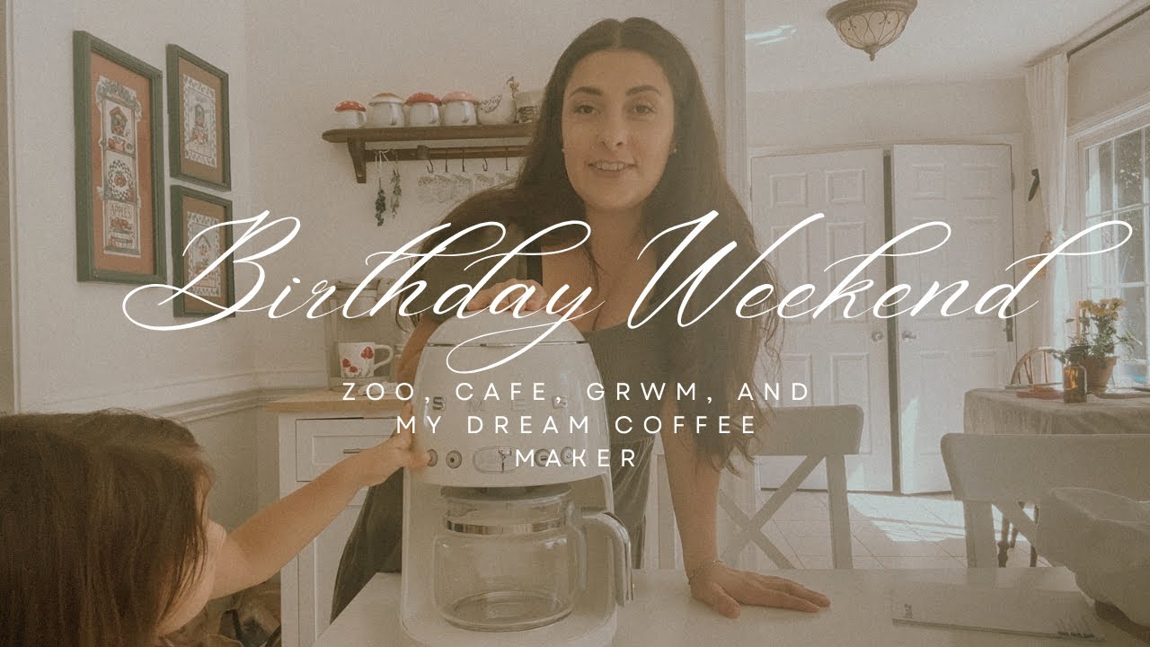 Cozy Birthday Weekend Vlog | Zoo Day, Cafe Stops, GRWM, & Smeg Unboxing