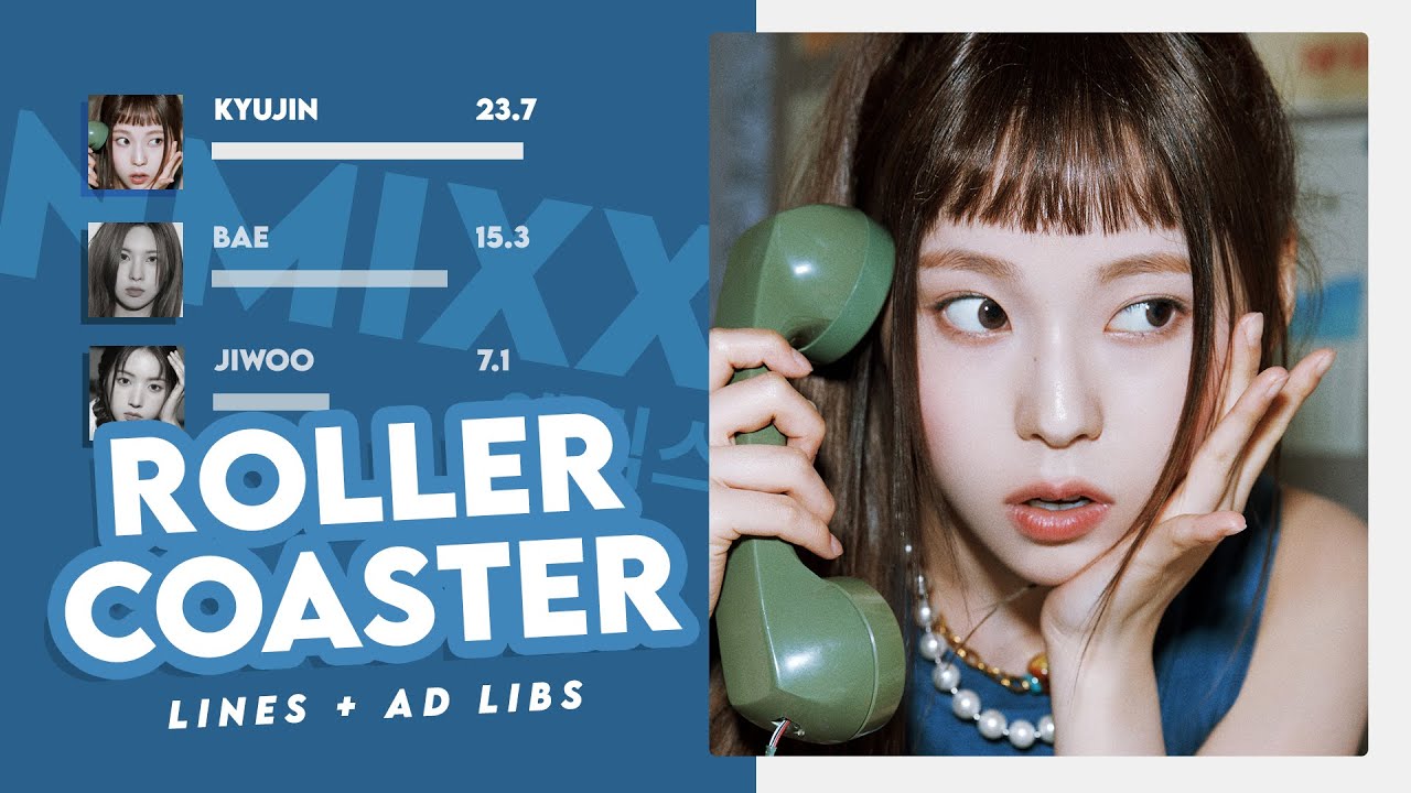 NMIXX 엔믹스 'Roller Coaster' Line Distribution