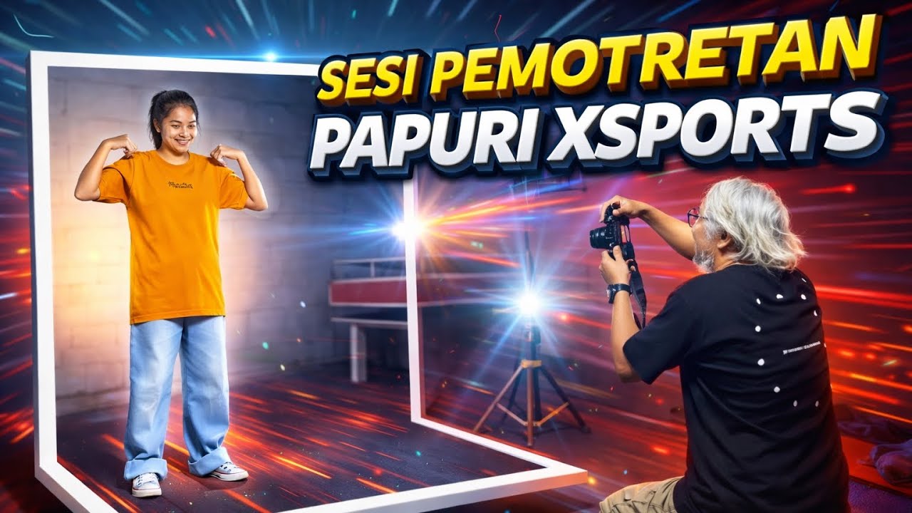 Kolaborasi Keren! Quinnara Sk8 & PAPURI XSPORTS Photoshoot