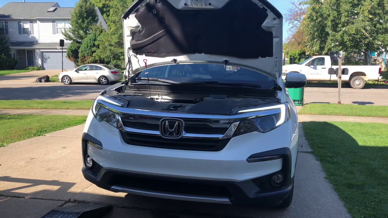 Замена масла в Honda Pilot 2019 года!