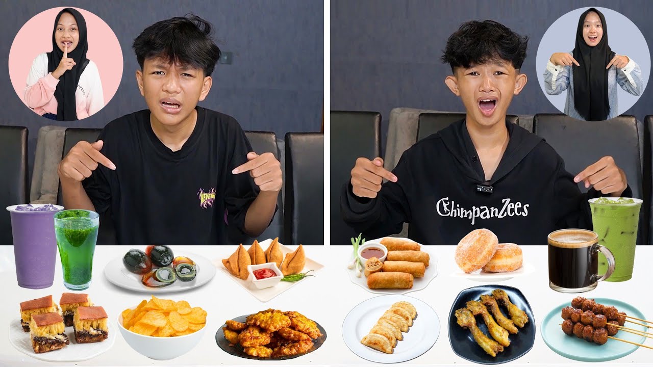 BUKA PUASA DIATUR PACAR! MAKANAN MACAM APA INI