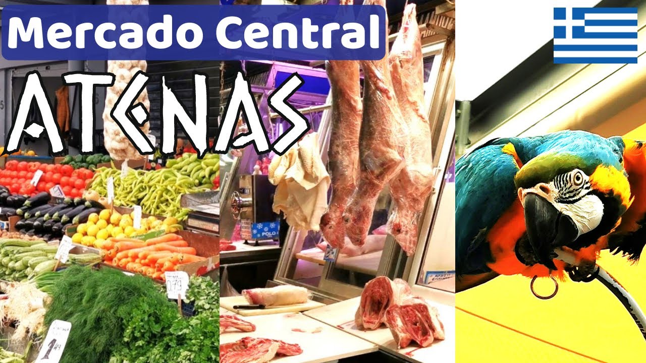 Mercado Central ATENAS.