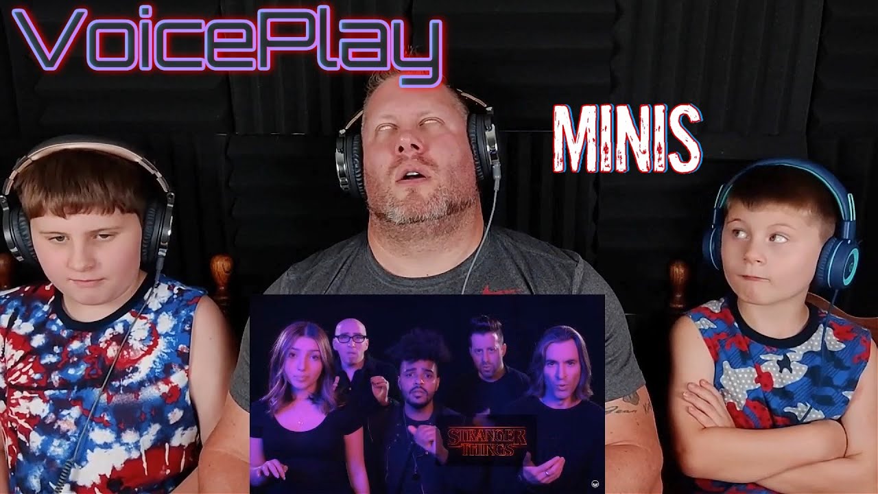 VOICEPLAY minis- Streaming Apps, Simpsons, Stranger Things, Minecraft REACTION