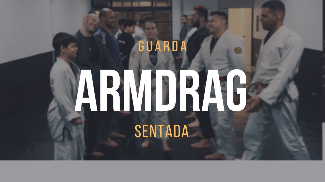 Arm Drag na Guarda Sentada