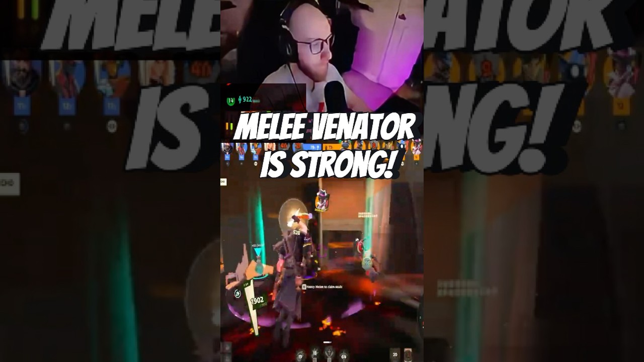 Venator - Melee Build is Strong! #deadlock #deadlockgameplay #gaming