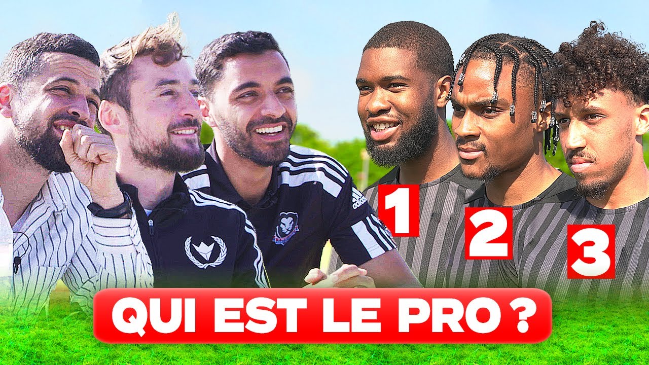 DEVINE QUI EST LE JOUEUR PRO ? (avec @Pieds Carrés et Rahim)