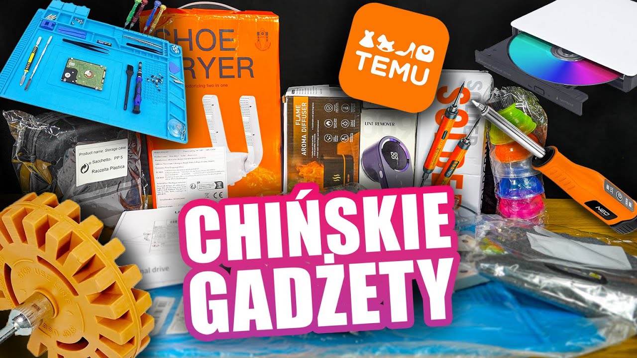 TESTUJĘ 20 NAJLEPSZYCH CHIŃSKICH GADŻETÓW Z TEMU! - Black Friday!