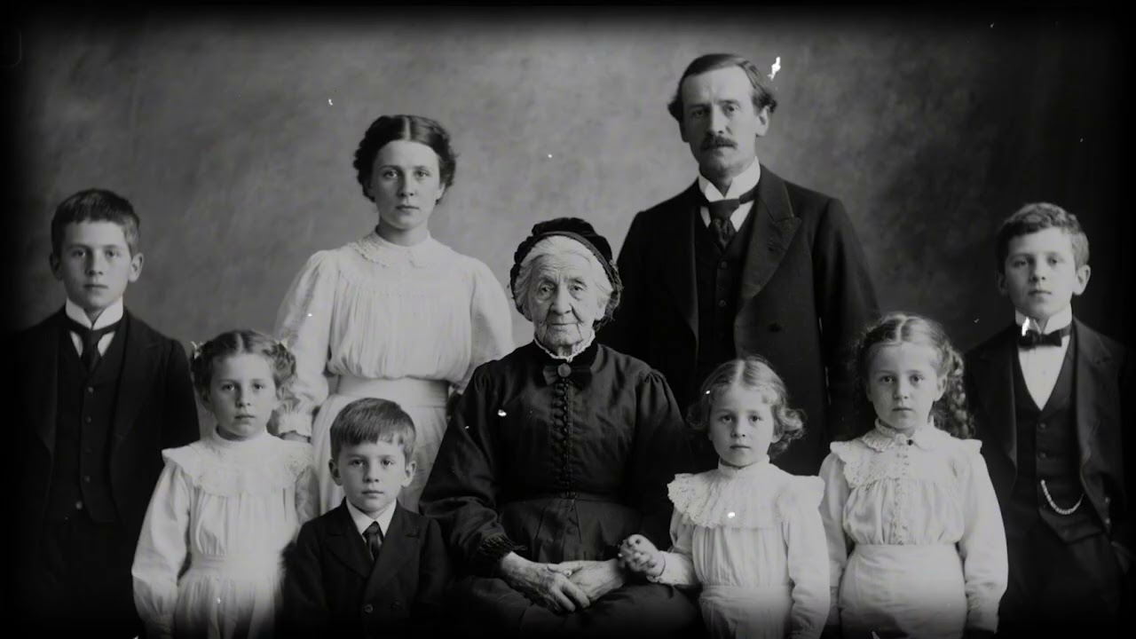 In this Girl Smiles in 1902 Studio Photo — When Experts Zoom In on Her Neck, They Freeze