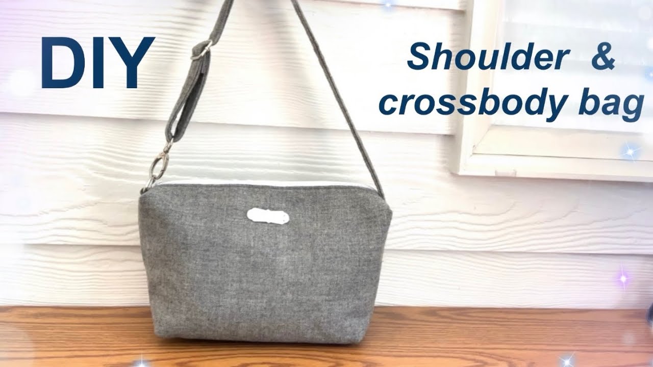 DIY a beautiful shoulder bag & crossbody bag
