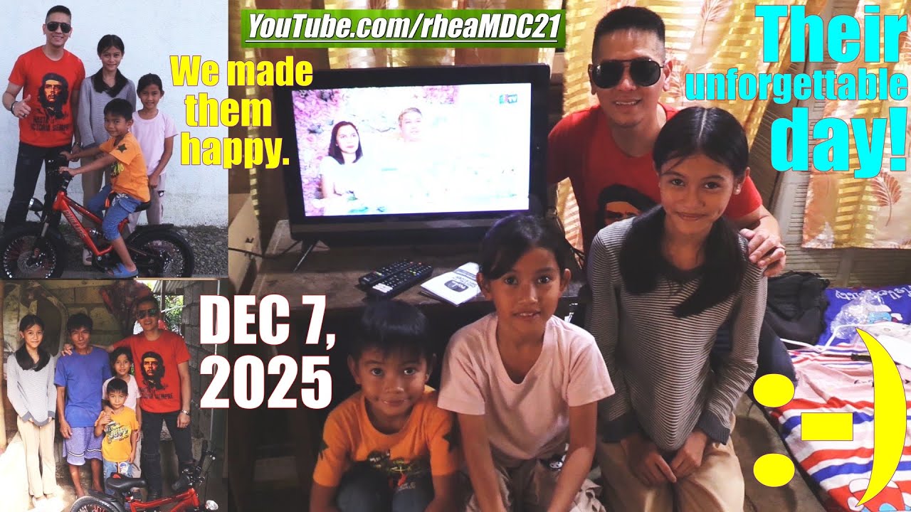 Their Mother DIED 5 Months Ago so I Went to See Them to Make Them Happy. I Helping Filipino People
