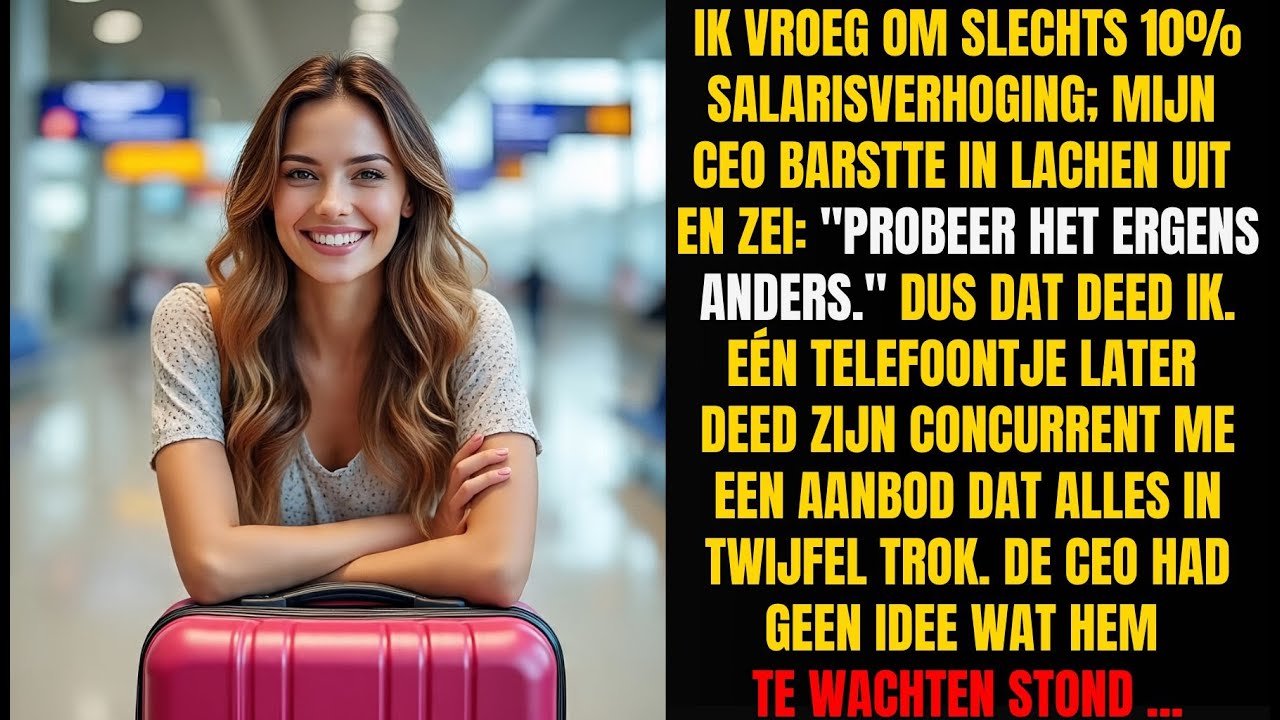 Mijn CEO lachte om mijn verzoek om 10% loonsverhoging. Ik nam mijn vaardigheden mee naar zijn rivaal