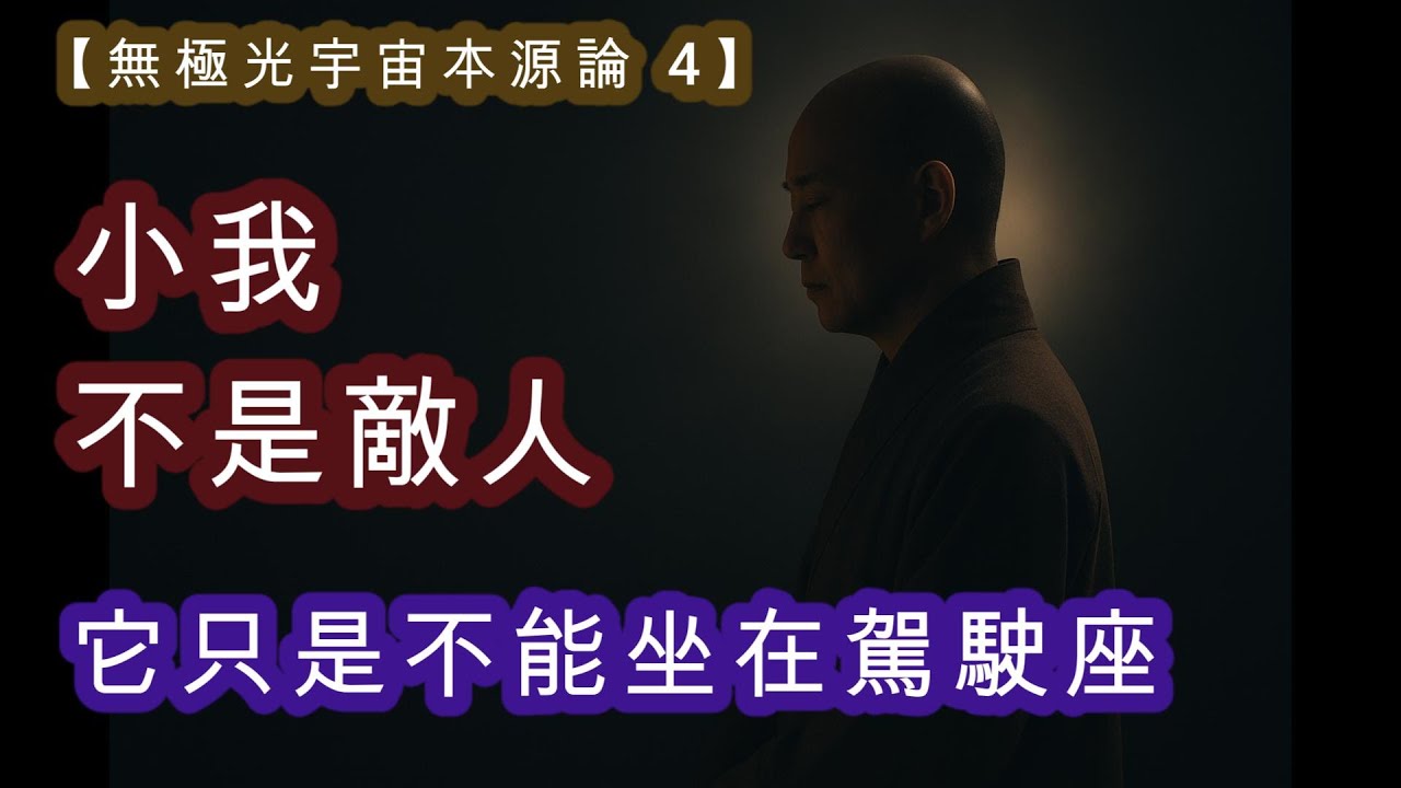 你沒有做錯，你只是太用力了。真正讓人累的，不是修行，而是「用小我在扛修行」。當修行變成一種不能停、不能退、不能失誤的事情，心一定會累。請你放心，這不是退步，而是一個提醒：提醒你，是時候把位置調回來了。