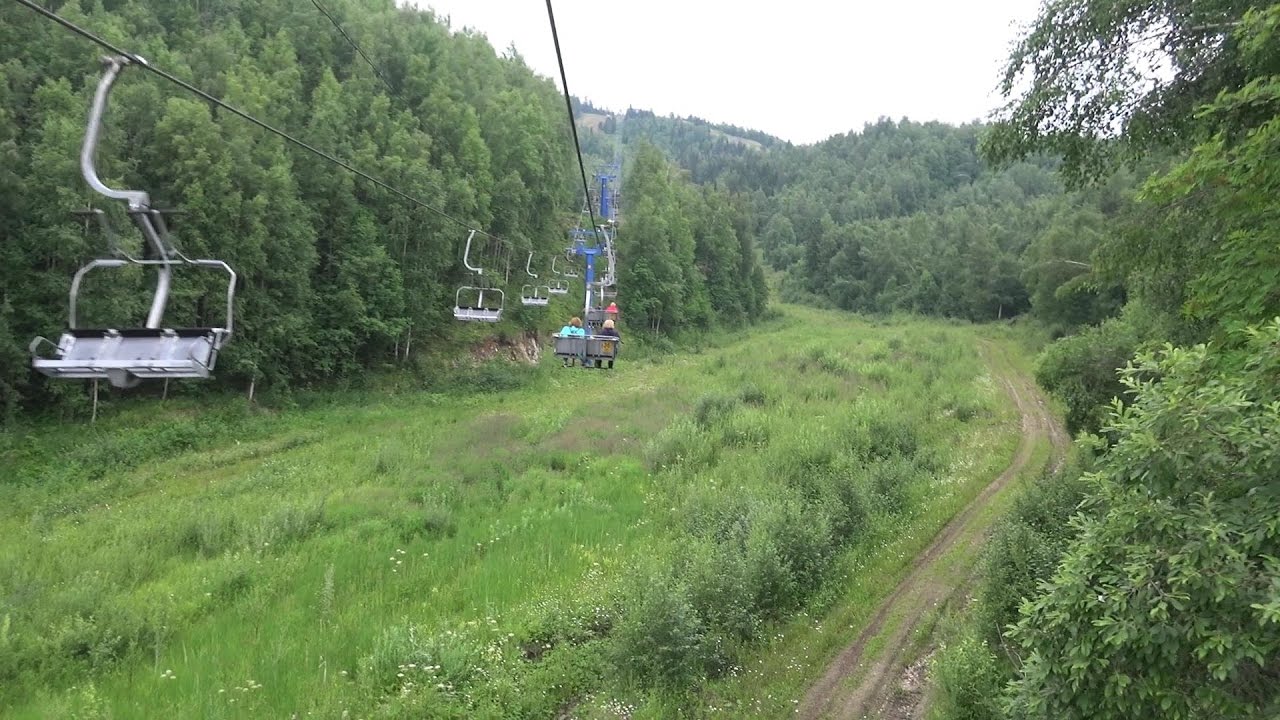 Байкальская сказка. Часть-2. Город Байкальск: гора Соболиная, подъёмник.